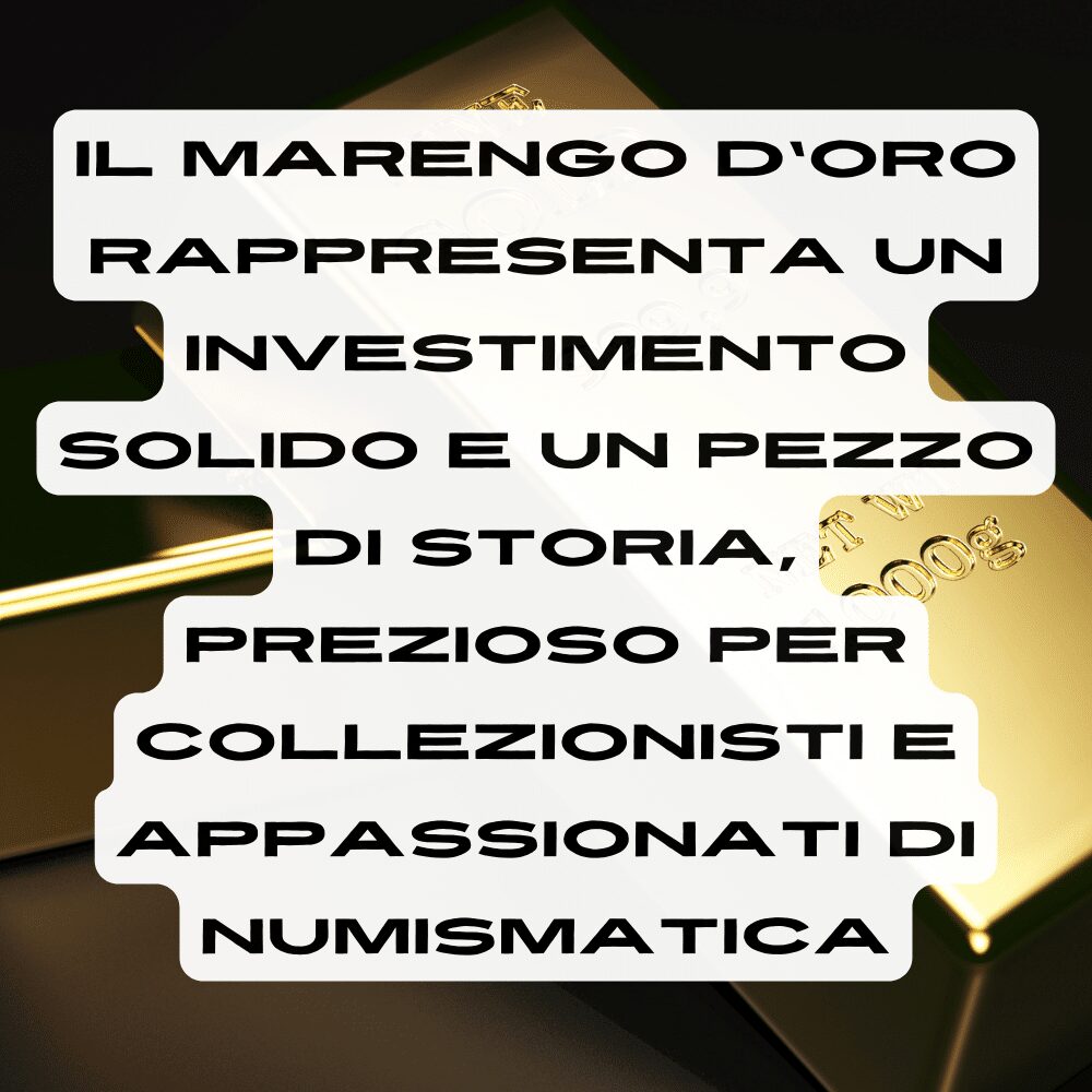 Ecco cos'è il marengo d'oro